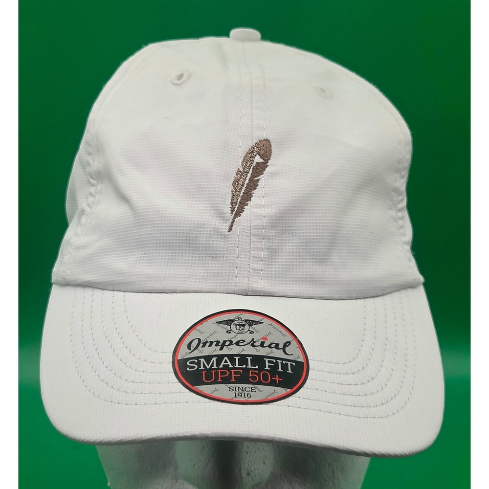 Imperial Chechessee Creek Small Fit UPF 50+ Performance Hat White Feather Logo
